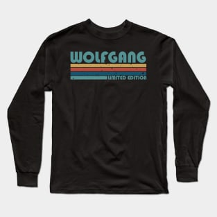 Proud Limited Edition Wolfgang Name Personalized Retro Styles Long Sleeve T-Shirt